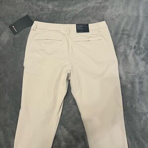 Brand New LuluLemon slim fit ABC Pants 35” Waist 32” Length Khaki
